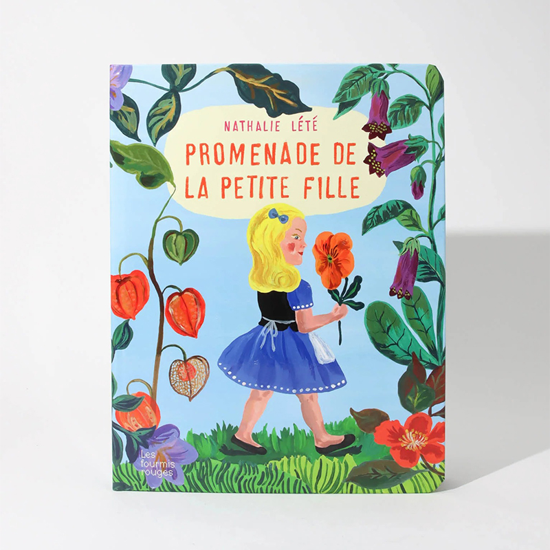 Nathalie Lete  仕掛け絵本 PROMENADE DE LA PETITE FILLE H